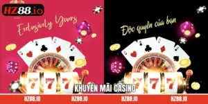 Khuyến Mãi Casino - Phần Quà Ưu Đãi Hấp Dẫn Tại HZ88