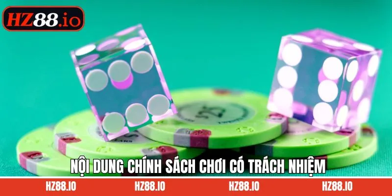 Luật lệ cơ bản trong chính sách tại nhà cái HZ88