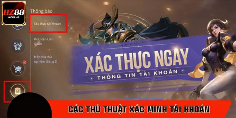 Các thủ thuật xác minh tài khoản giúp tăng tỉ lệ thành công