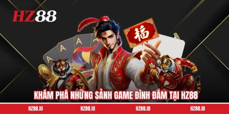 Khám phá những sảnh game nổi bật tại HZ88 Khám phá những sảnh game nổi bật tại HZ88