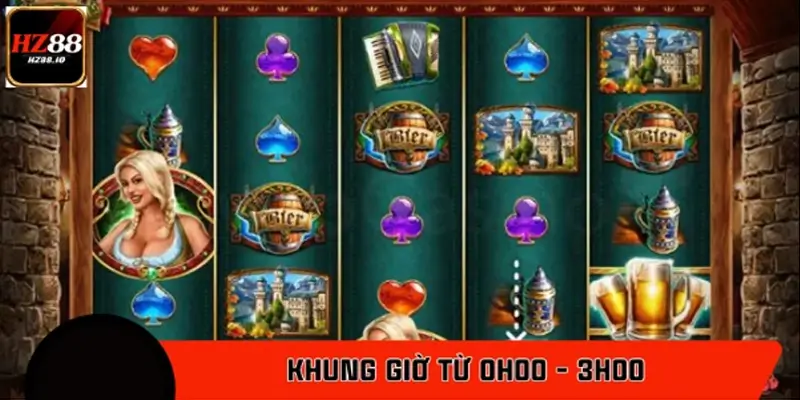 Khung giờ từ 0h00 - 3h00
