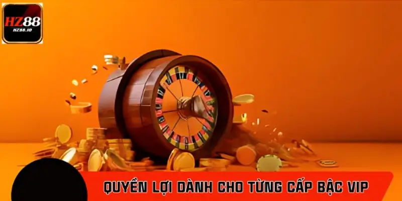 Quyền lợi dành riêng cho từng cấp bậc VIP